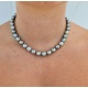 Tahiti Perles d'Ô - Collier en Véritables Perles de Tahiti