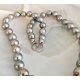 Vaiana Perles d'Ô - Collier en Véritables Perles de Tahiti