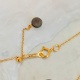 Ahe - Bracelet Gold filled 14 carats et Keshi de Tahiti