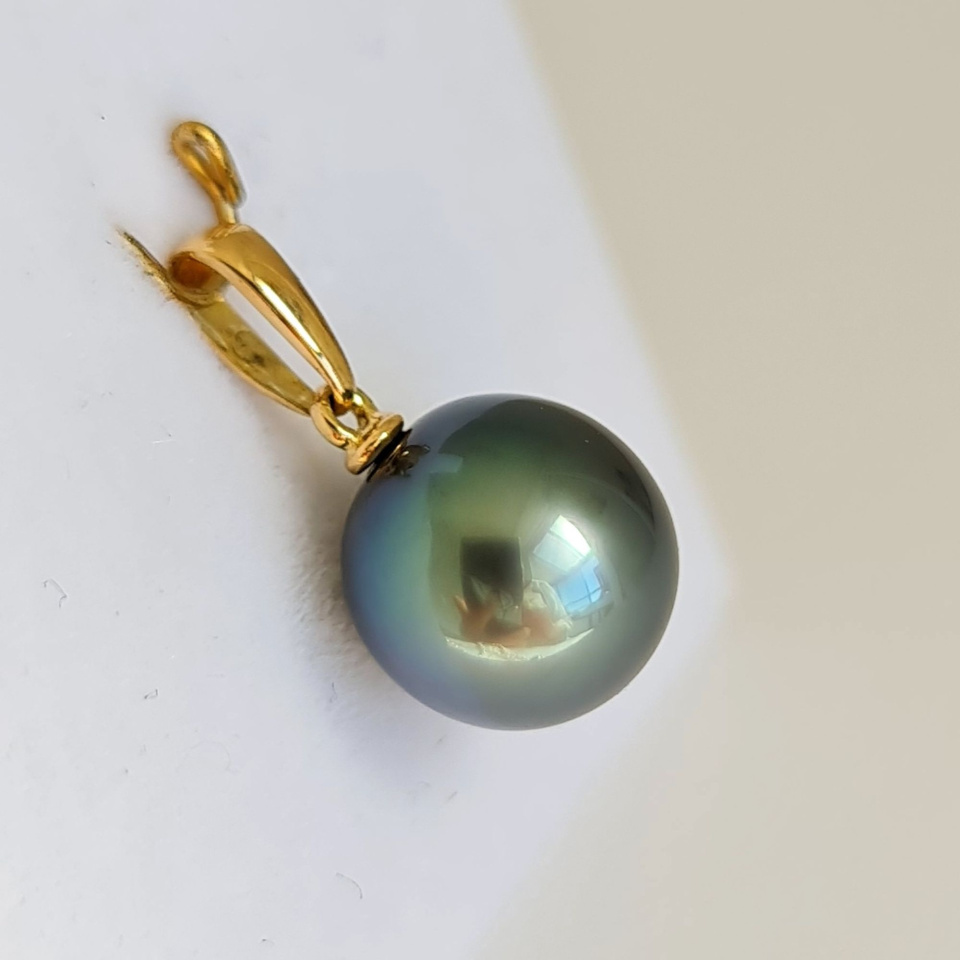 Belle de Jour - Pendentif Or Jaune et Perle de Tahiti