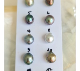 P9N8 - Véritable Perle de Culture de Tahiti d'Exception