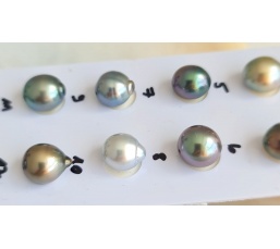 P9N8 - Véritable Perle de Culture de Tahiti d'Exception