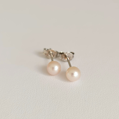 Les intemporelles - Boucles d'Oreilles Argent et Perles de culture 5,6 mm