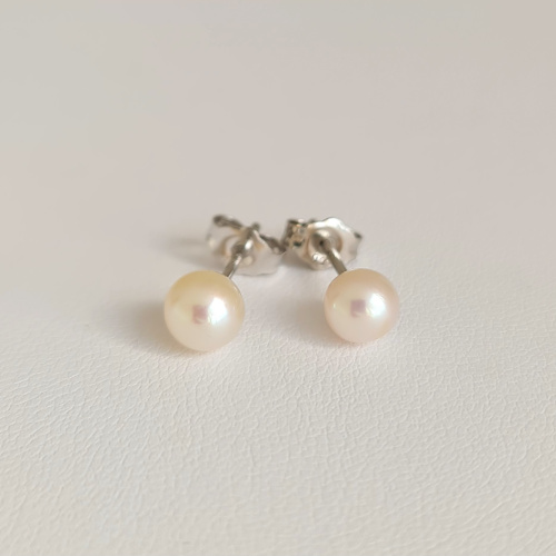 Les intemporelles - Boucles d'Oreilles Argent et Perles de culture 6 mm