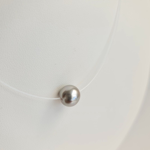 Funambule - Collier en Véritable Perle de culture de Tahiti