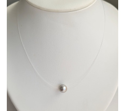 Funambule - Collier en Véritable Perle de culture de Tahiti