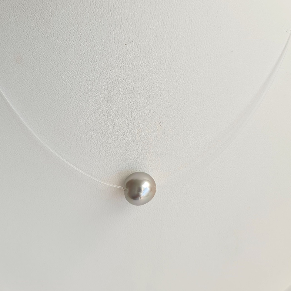 Funambule - Collier en Véritable Perle de culture de Tahiti