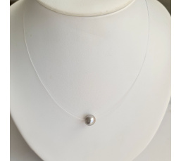 Funambule - Collier en Véritable Perle de culture de Tahiti