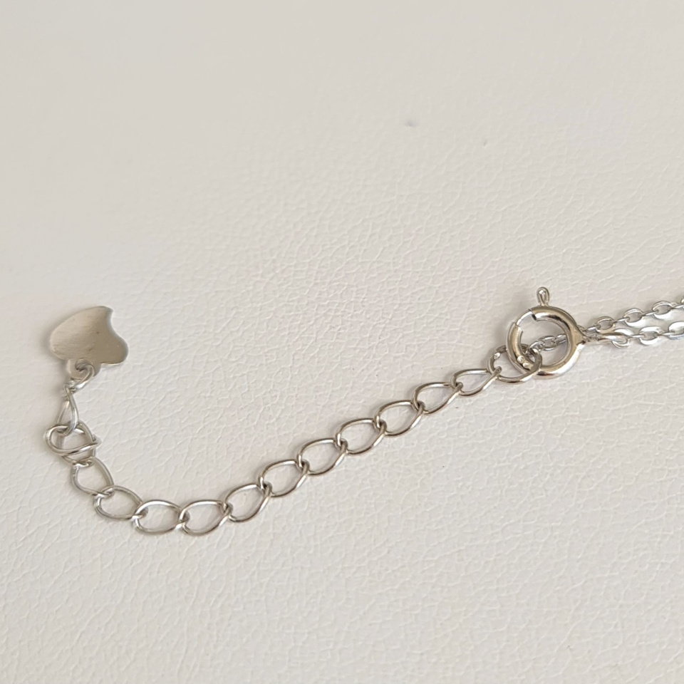 Poerani - Collier Argent rhodié et Perle de Tahiti d'exception