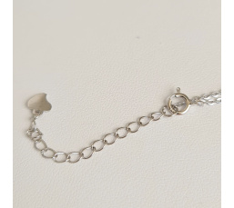 Poerani - Collier Argent rhodié et Perle de Tahiti d'exception