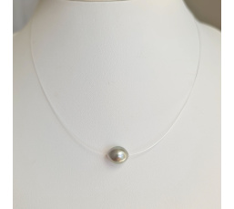 Funambule - Collier en Véritable Perle de culture de Tahiti