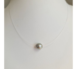 Funambule - Collier en Véritable Perle de culture de Tahiti