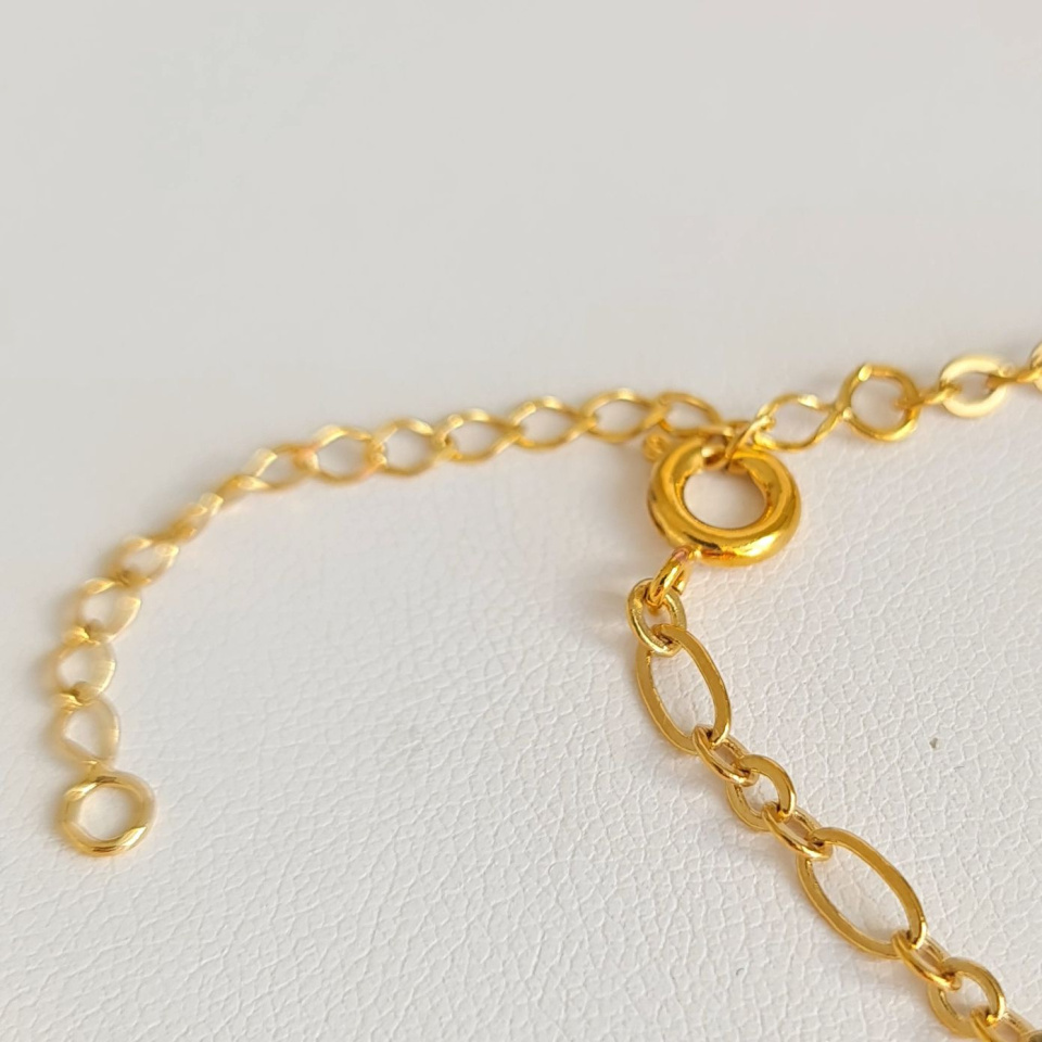 Goutte Blanche - Collier Plaqué Or Haute qualité et Perle d'Eau Douce