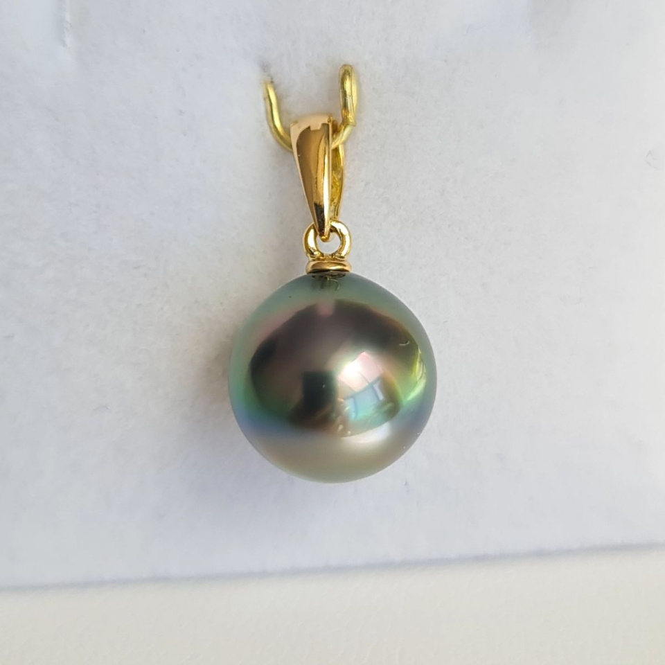 Belle de Jour - Pendentif Or Jaune et Perle de Tahiti d'Exception