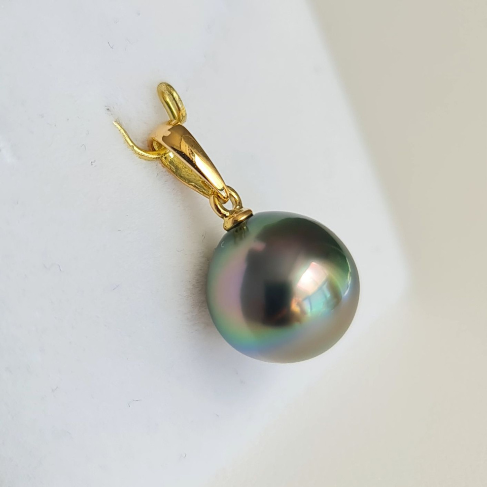 Belle de Jour - Pendentif Or Jaune et Perle de Tahiti d'Exception