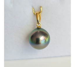 Belle de Jour - Pendentif Or Jaune et Perle de Tahiti d'Exception