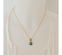 Bulle de Perle - Pendentif 3 Ors et Perle de Tahiti d'Exception