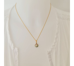Belle de Jour - Pendentif Or Jaune et Perle de Tahiti d'Exception