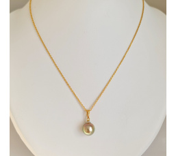 Belle de Jour - Pendentif Or Jaune et Perle de Tahiti d'Exception