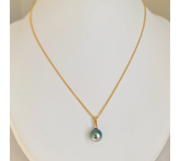 Belle de Jour - Pendentif Or Jaune et Perle de Tahiti d'Exception