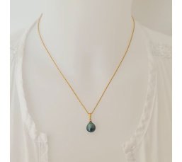 Belle de Jour - Pendentif Or Jaune et Perle de Tahiti d'Exception