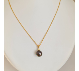 Belle de Jour - Pendentif Or Jaune et Perle de Tahiti d'Exception