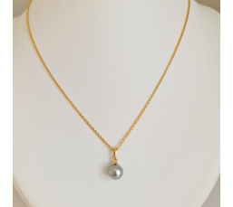 Belle de Jour - Pendentif Or Jaune et Perle de Tahiti d'Exception