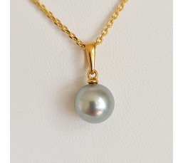 Belle de Jour - Pendentif Or Jaune et Perle de Tahiti d'Exception