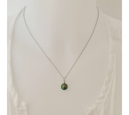 Belle de Jour  - Pendentif Or Blanc 18 carats et Perle de Tahiti d'Exception