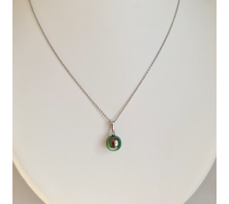 Belle de Jour  - Pendentif Or Blanc 18 carats et Perle de Tahiti d'Exception