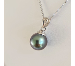 Hina Poe - Pendentif Or 18 carats et Véritable Perle de Tahiti