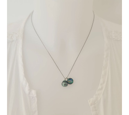 Tahiti - Collier Argent rhodié et Perle de Tahiti d'Exception