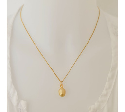 Soleil d'Ôr - Collier Plaqué Or Haute qualité et Perle des Mers du Sud