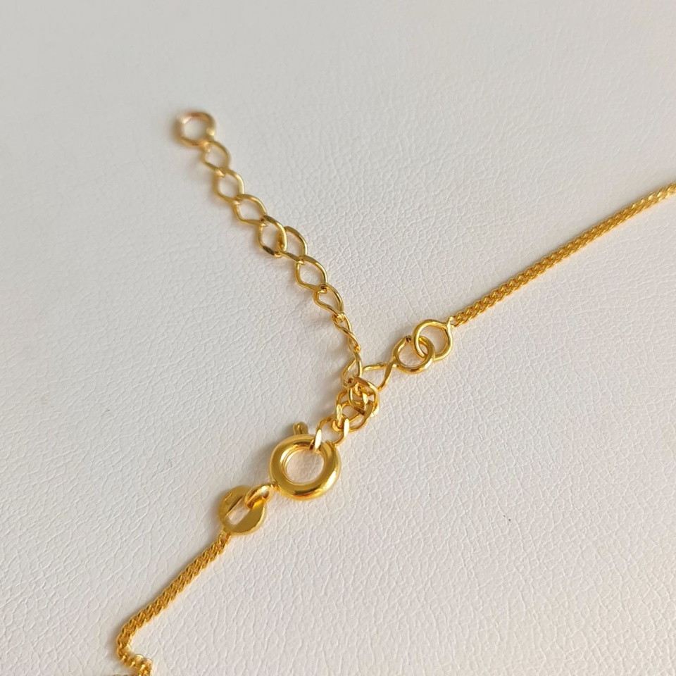 Hikueru - Collier Plaqué Or Haute qualité et Perle de Tahiti d'exception