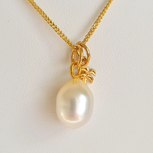 Lune d'Ôr - Collier Plaqué...