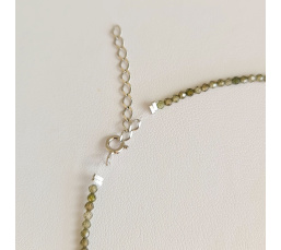 Éclats - Collier oxydes de zirconium, argent rhodié et Perle de Tahiti