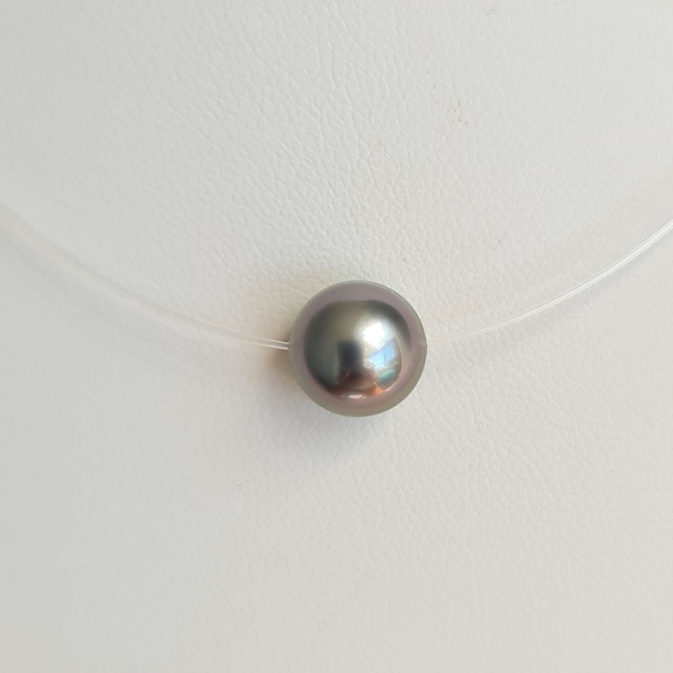 Funambule - Collier en Véritable Perle de culture de Tahiti