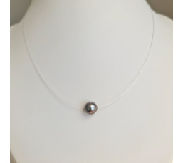 Funambule - Collier en Véritable Perle de culture de Tahiti