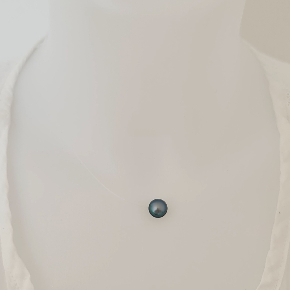 Funambule - Collier en Véritable Perle de culture de Tahiti