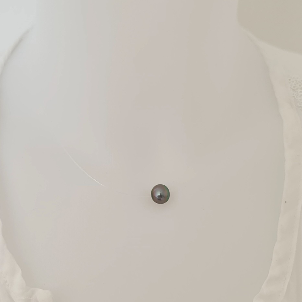Funambule - Collier en Véritable Perle de culture de Tahiti
