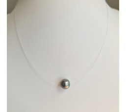 Funambule - Collier en Véritable Perle de culture de Tahiti