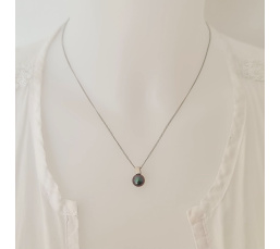 Belle de Nuit  - Pendentif Or 18 carats et Perle de Tahiti d'exception