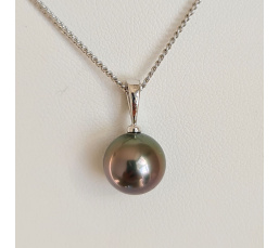 La Merveilleuse - Pendentif Or, Diamants et Perle de Tahiti d'Exception