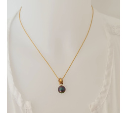 Bulle de Perle - Pendentif 3 Ors et Perle de Tahiti d'Exception