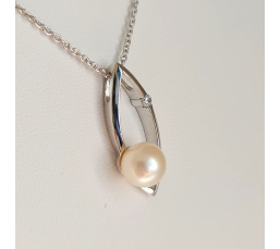 Sublime - Parure Argent Rhodié et Véritables Perles d'Eau Douce