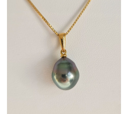 Belle de Jour - Pendentif Or Jaune et Perle de Tahiti d'Exception