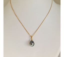 Belle de Jour - Pendentif Or Jaune et Perle de Tahiti d'Exception