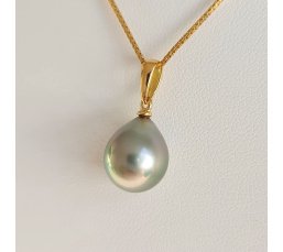 Belle de Jour - Pendentif Or Jaune et Perle de Tahiti d'Exception