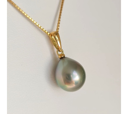 Belle de Jour - Pendentif Or Jaune et Perle de Tahiti d'Exception