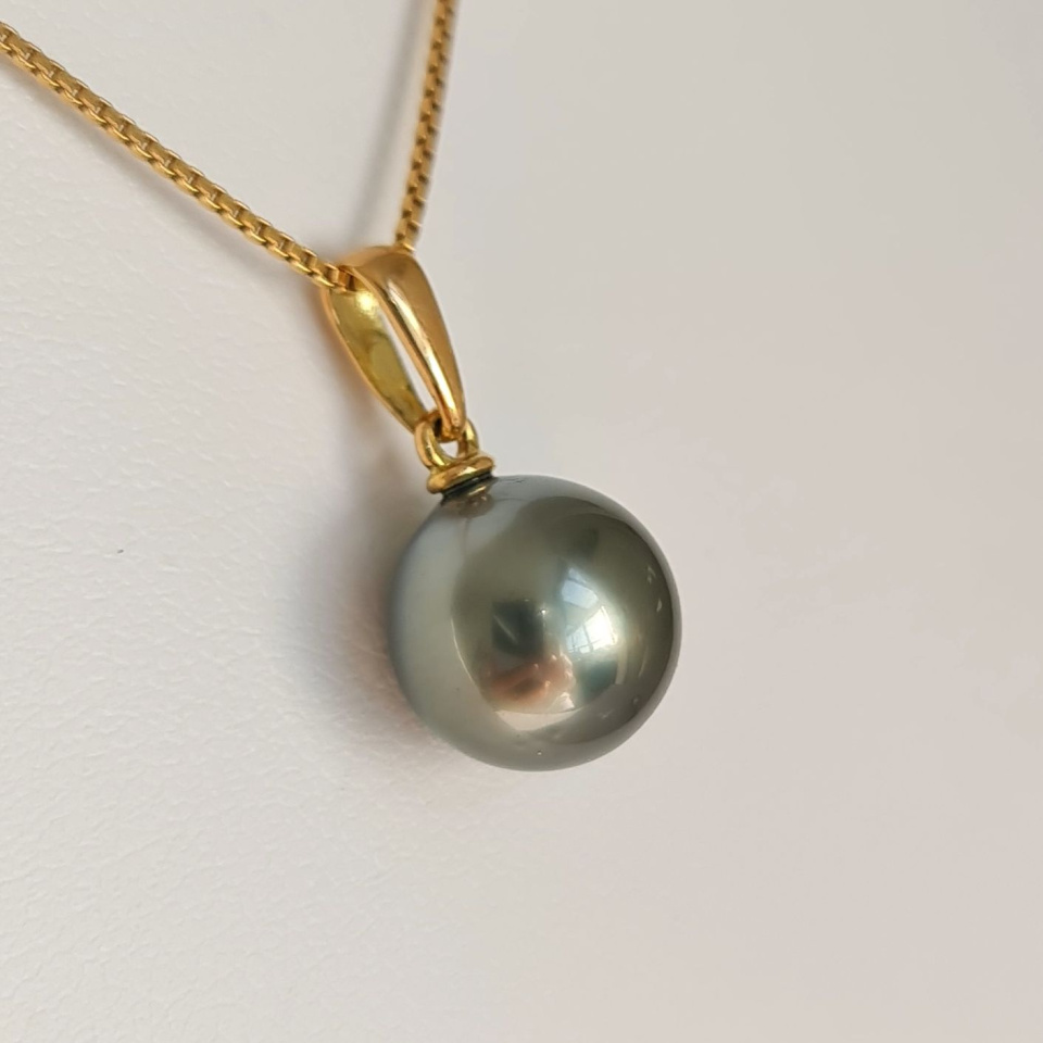 Belle de Jour - Pendentif Or Jaune et Perle de Tahiti d'Exception